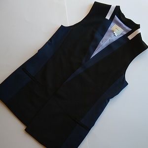 Anthropologie Elevenses Colorblocked Vest